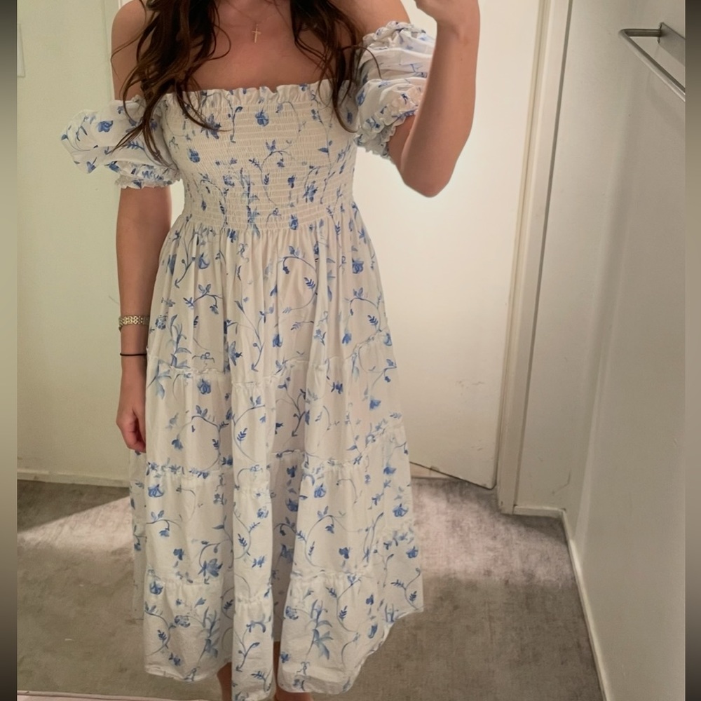 Hill House nap Off-Shoulder Dress